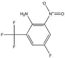 2-aMino-3-nitro-5-fluorobenzotrifluoride 구조식 이미지