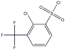 2-chloro-3-(trifluoroMethyl)benzene-1-sulfonyl chloride Structure