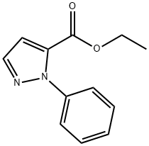 ethyl 1-phenyl-1H-pyrazole-5-carboxylate Structure