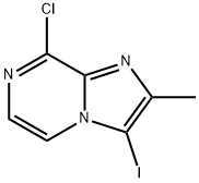8-chloro-3-iodo-2-MethyliMidazo[1,2-a]pyrazine 구조식 이미지