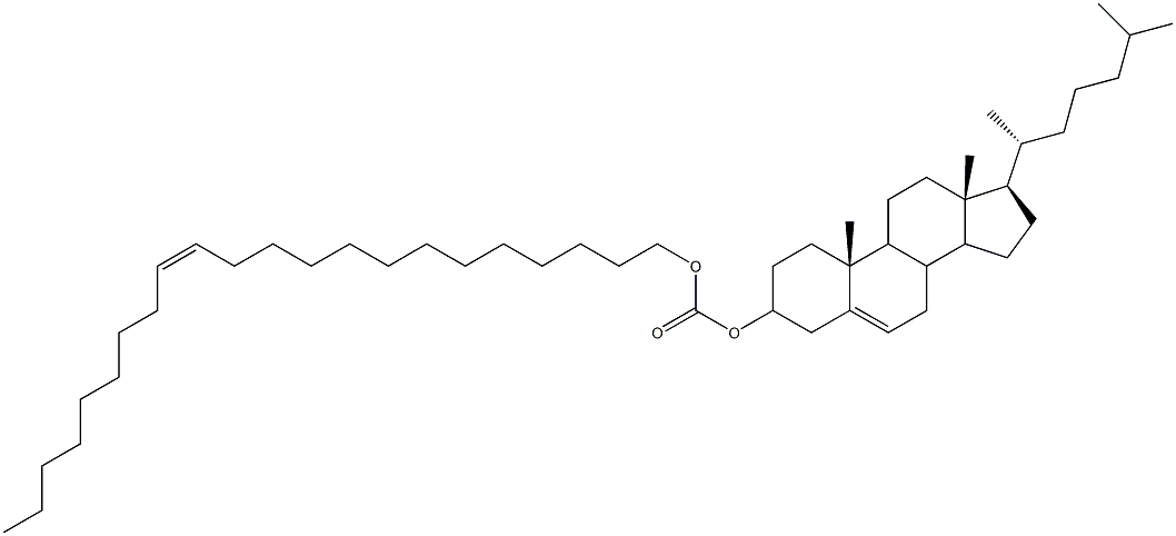 CHOLESTERYL ERUCYL CARBONATE Structure