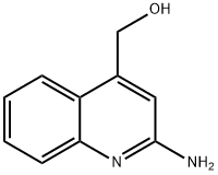 (2-AMinoquinolin-4-yl)Methanol 구조식 이미지