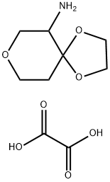 6-AMino-1,4,8-trioxaspiro[4.5]decane oxalate Structure