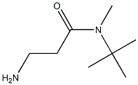 3-AMINO-N-TERT-BUTYL-N-METHYLPROPANAMIDE 구조식 이미지