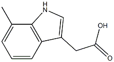 7-Methyl-3- indolaceticacid 구조식 이미지