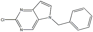 5-Benzyl-2-chloro-5H-pyrrolo[3,2-d]pyriMidine Structure