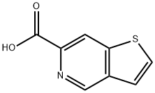 Thieno[3,2-c]pyridine-6-carboxylic acid 구조식 이미지