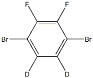 1,4-DibroMo-2,3-difluorobenzene-d2 Structure