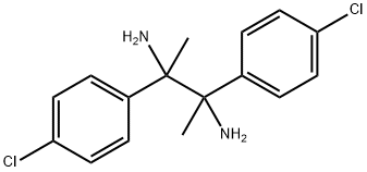 2,3-bis(4-chlorophenyl)butane-2,3-diaMine 구조식 이미지
