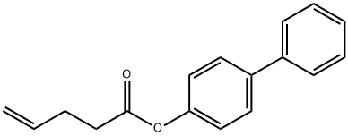 biphenyl-4-yl pent-4-enoate Structure