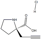 2-(2-Propynyl)-L-proline hydrochloride, 95% Structure