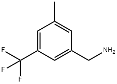 3-Methyl-5-(trifluoroMethyl)benzylaMine, 97% Structure