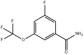 3-Fluoro-5-(trifluoroMethoxy)benzaMide, 97% Structure