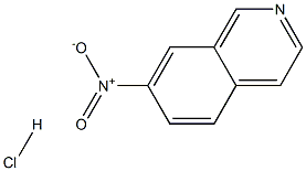 7-Nitroisoquinoline HCl 구조식 이미지