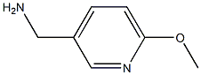 C-(6-Methoxy-pyridin-3-yl)-MethylaMine 구조식 이미지