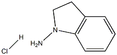 2,3-Dihydro-indol-1-ylaMine hydrochloride Structure