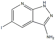 3-aMino-5-iodo-1H-pyrazolo[3,4-b]pyridine Structure