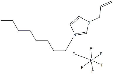 1-Allyl-3-octyliMidazoliuM hexafluorophosphate 구조식 이미지