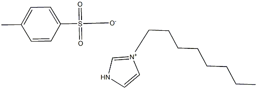 N-octyliMidazoliuM tosylate 구조식 이미지