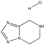 5,6,7,8-Tetrahydro-[1,2,4]triazolo[1,5-a]pyrazine hydrochloride Structure