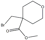 4-(broMoMethyl)tetrahydro-2H-pyran 4-carboxylic acid Methyl ester 구조식 이미지