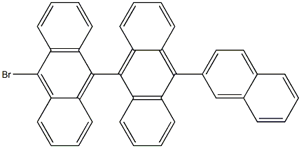 10-(9-broMoanthracen-10-yl)-9-(naphthalen-2-yl)anthracene Structure