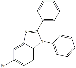 5-broMo-1,2-diphenyl-1H-BenziMidazole Structure