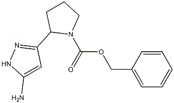 Benzyl 2-(5-aMino-1H-pyrazol-3-yl)pyrrolidine-1-carboxylate Structure