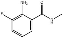 2-AMINO-3-FLUORO-N-METHYL-BENZAMIDE Structure