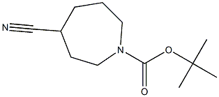 N-BOC-4-CYANOAZEPANE Structure