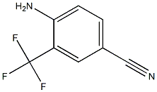 4-aMino-3-trifluoroMethylbenzonitrile Structure