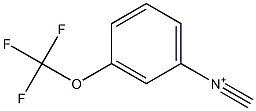 N-methylidyne-3-(trifluoromethoxy)benzenaminium 구조식 이미지