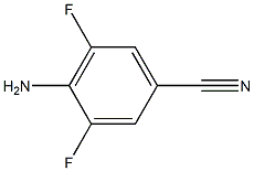 4-aMino-3,5-difluorobenzonitrile 구조식 이미지