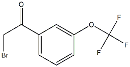 2-BroMo-3'- trifluoroMethoxyacetophenone 구조식 이미지