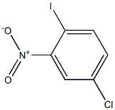 2-Iodo-5-chloronitrobenzene Structure