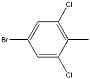 4-broMo-2,6-dichlorotoluene Structure