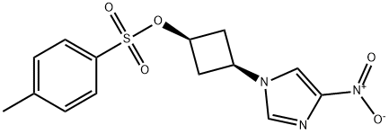 (1s,3s)-3-(4-nitro-1H-iMidazol-1-yl)cyclobutyl 4-Methylbenzenesulfonate Structure