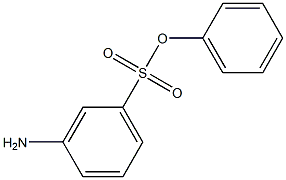 3-Aminobenzenesulphonic Acid Phenyl Ester Structure