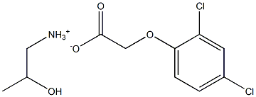2.4-D isopropanol amine salt Solution Structure