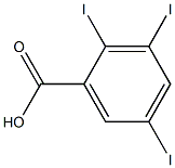 2.3.5-Triiodobenzoic acid Solution Structure