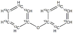 Phenyl ether (13C12) Solution Structure