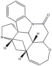 Strychnine Solution 구조식 이미지