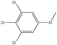 3,4,5-Trichloroanisole Structure