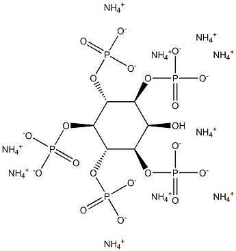 D-myo-Inositol-1,3,4,5,6-pentaphosphate (ammonium salt) 구조식 이미지