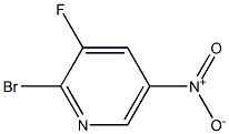 2-BroMo-3-fluoro-5-nitro-pyridine Structure