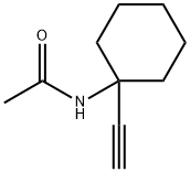 N-(1-ethynylcyclohexyl)acetaMide 구조식 이미지