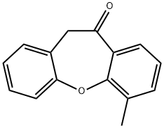 6-Methyl-11H-dibenzo[b,f]oxepin-10-one Structure