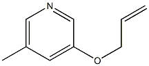 3-Allyloxy-5-Methyl-pyridine 구조식 이미지