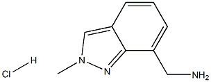 7-AMinoMethyl-2-Methylindazole hydrochloride 구조식 이미지