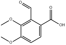 2-forMyl-3,4-diMethoxybenzoic acid Structure